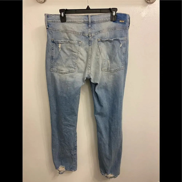MOTHER  Superior Jeans The Scrapper Ankle Bless You, Again! Size 31 - Picture 7 of 11